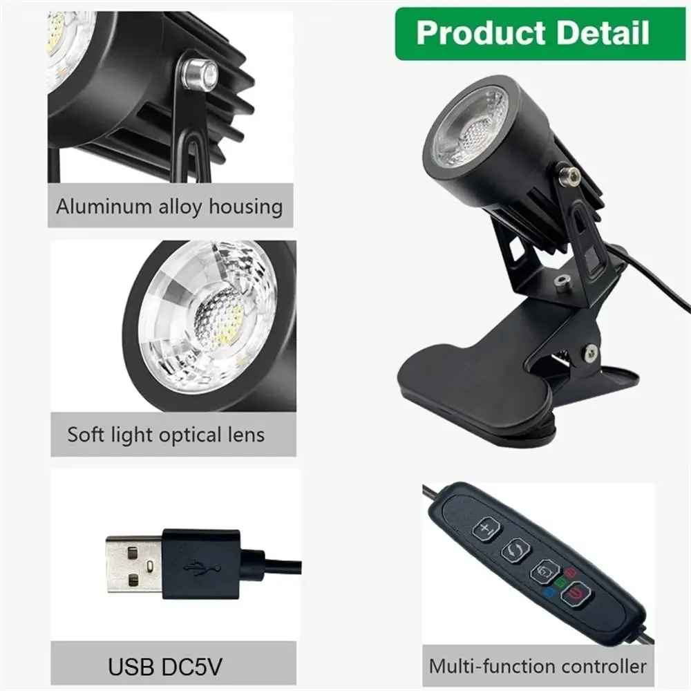 Creative LED Spot Light 5 W Potted Plant Outdoor Wall Spotlight Dimmable Decorative Lamp LED Uplight Spotlight Lamp Hallway