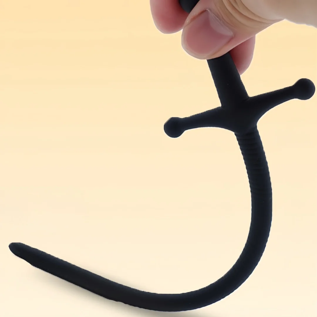 4/5 مللي متر سيليكون مجرى البول موسع الحصان العين عصا القضيب قضيب الذكور الاستمناء انسداد محفز يخفف الجنس لعب للرجال