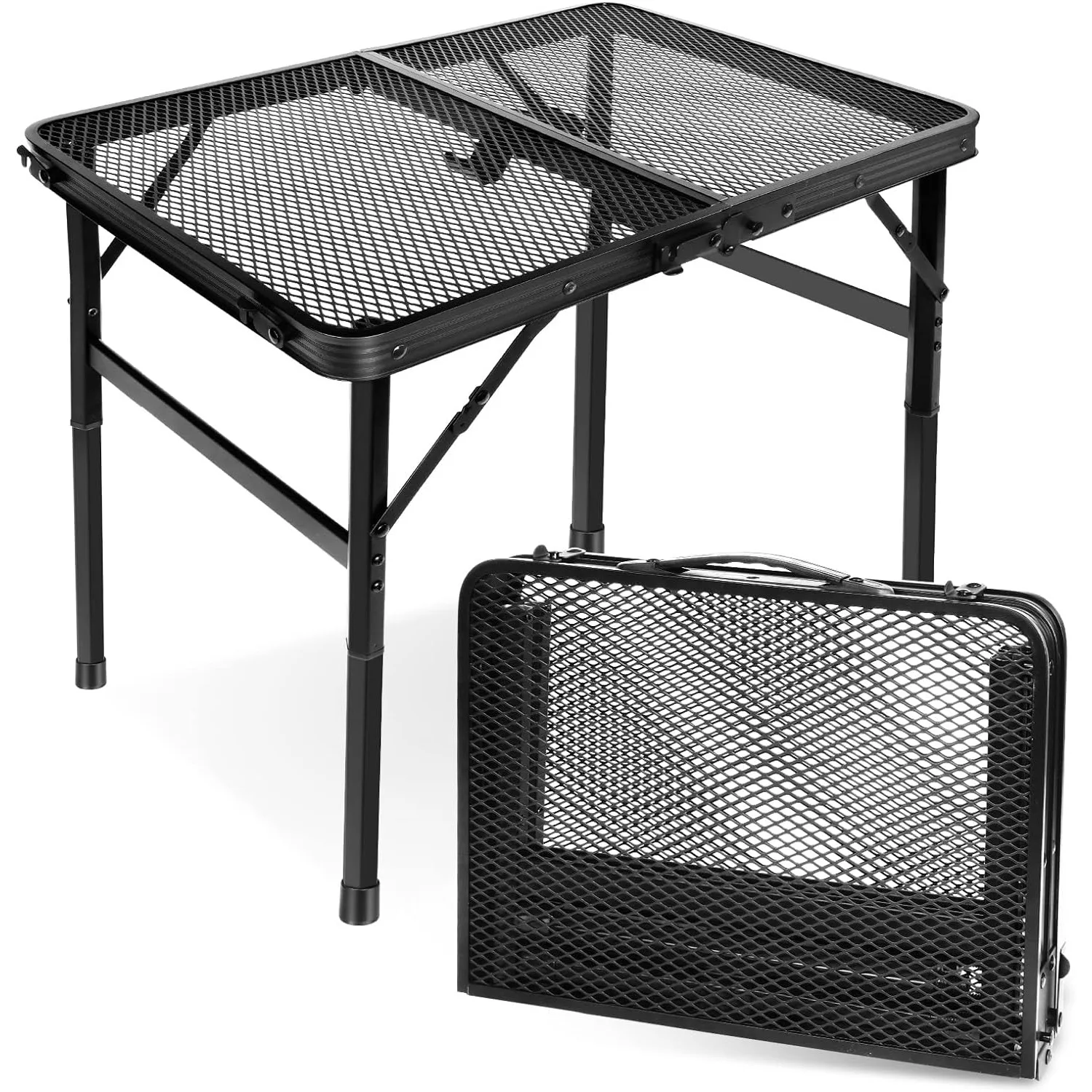 mesa-plegable-de-aleacion-de-aluminio-con-estantes-elevables-altura-ajustable-compacta-y-portatil-mesa-de-picnic-para-asar-al-aire-libre-y-acampar