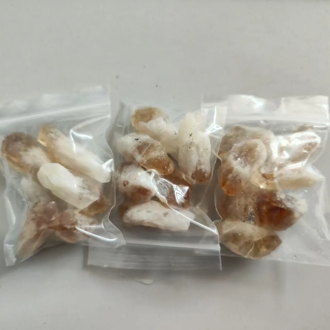 50g Quality Natural Brazilian Citrine Stone Yellow Quartz Crystal Rough Points Bulk Gemstone Healing Mineral Specimen