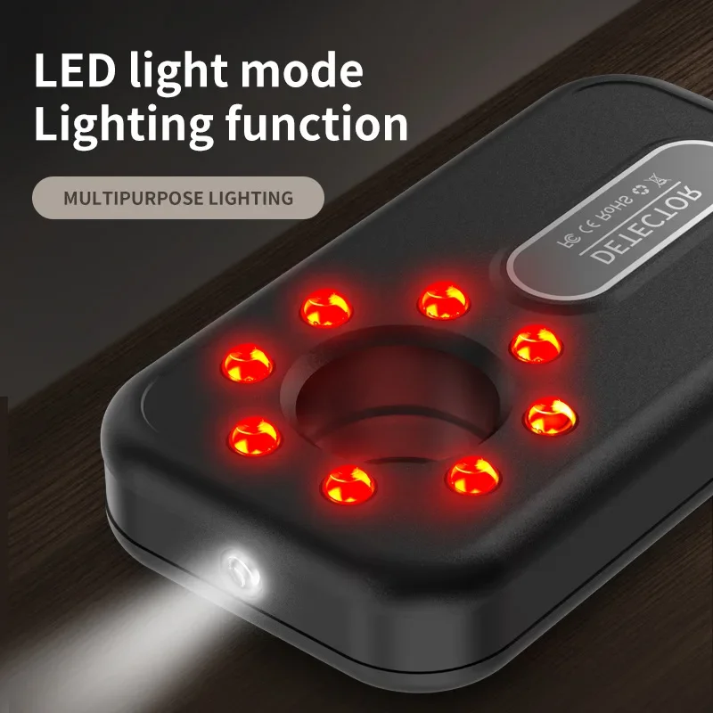 Newk96 Hotel Anti Spionage Gluren Infrarood Detector Artefact Scanner Camera Nemesis Draadloze Miniatuur Monitor Gps Locator Finder