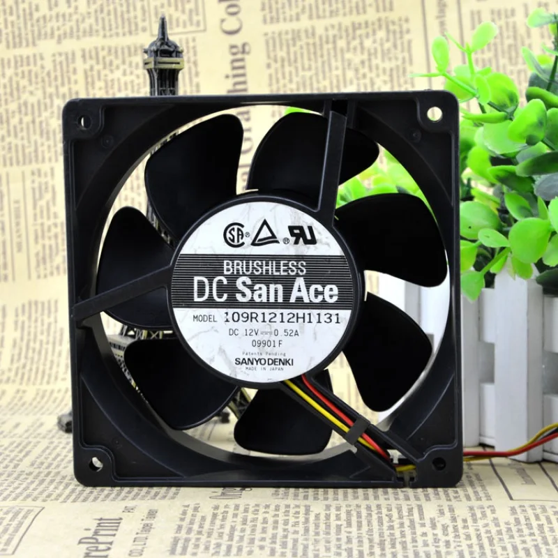 

109r1212h1131 Dc12v 0.52a 12cm 12038 Inverter Fan