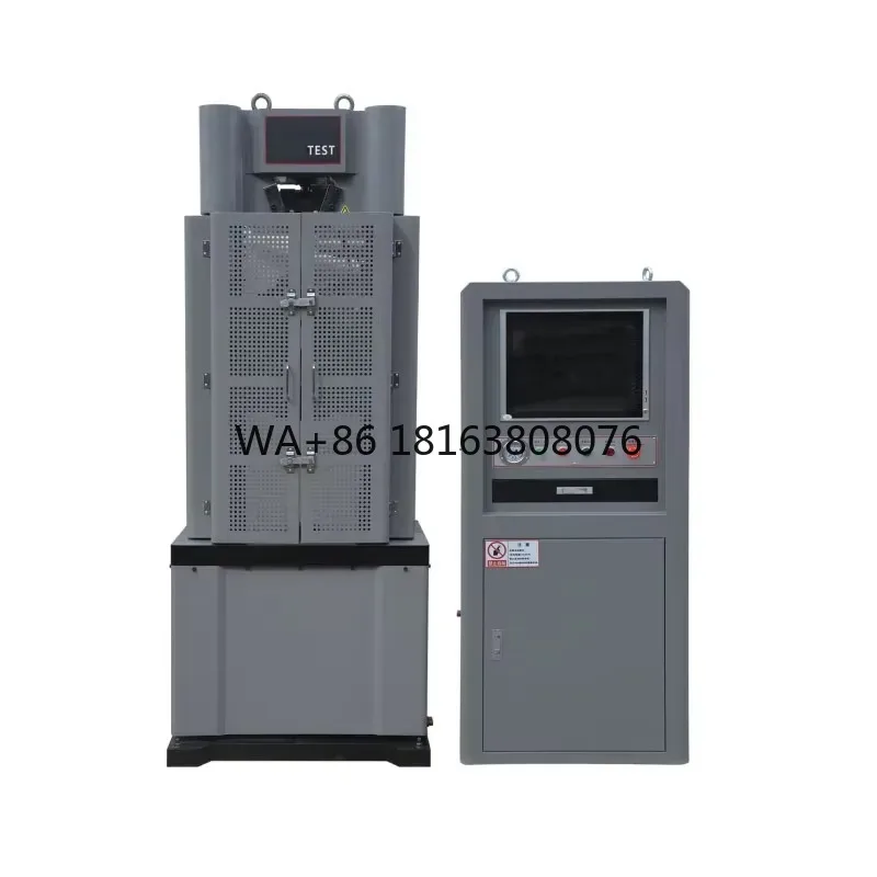 WAW 600B 600KN Computer Control Electro Hydraulic Servo Universal Material Testing Machine