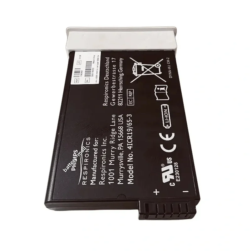 REF 1082662 98Wh Brand new, genuine battery Applicable Respironics Simply Go 4ICR19/65-3