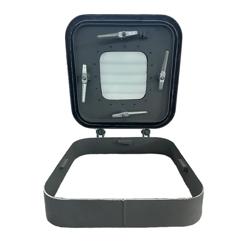 

Marine Watertight Aluminum Steel Skylight Access Marine Window Hardware Boat Parts