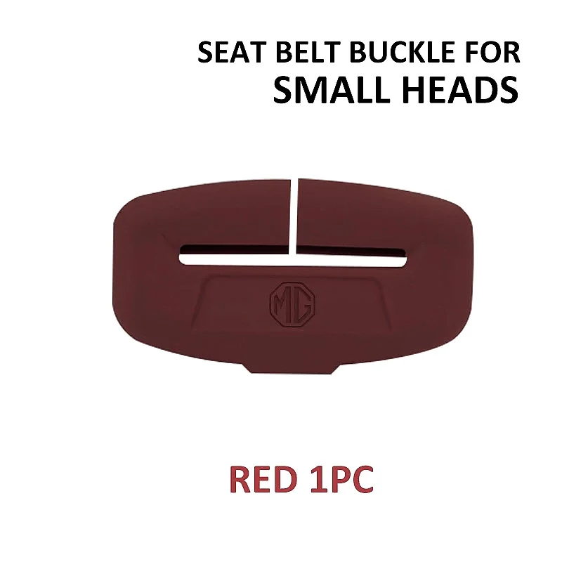 Morris Garages Soft Seat Belt Buckle Sleeve Fit MG4 EV Cyberster ZS EV GT, Silicone Safety Belt Protector Reduce Interior Collis