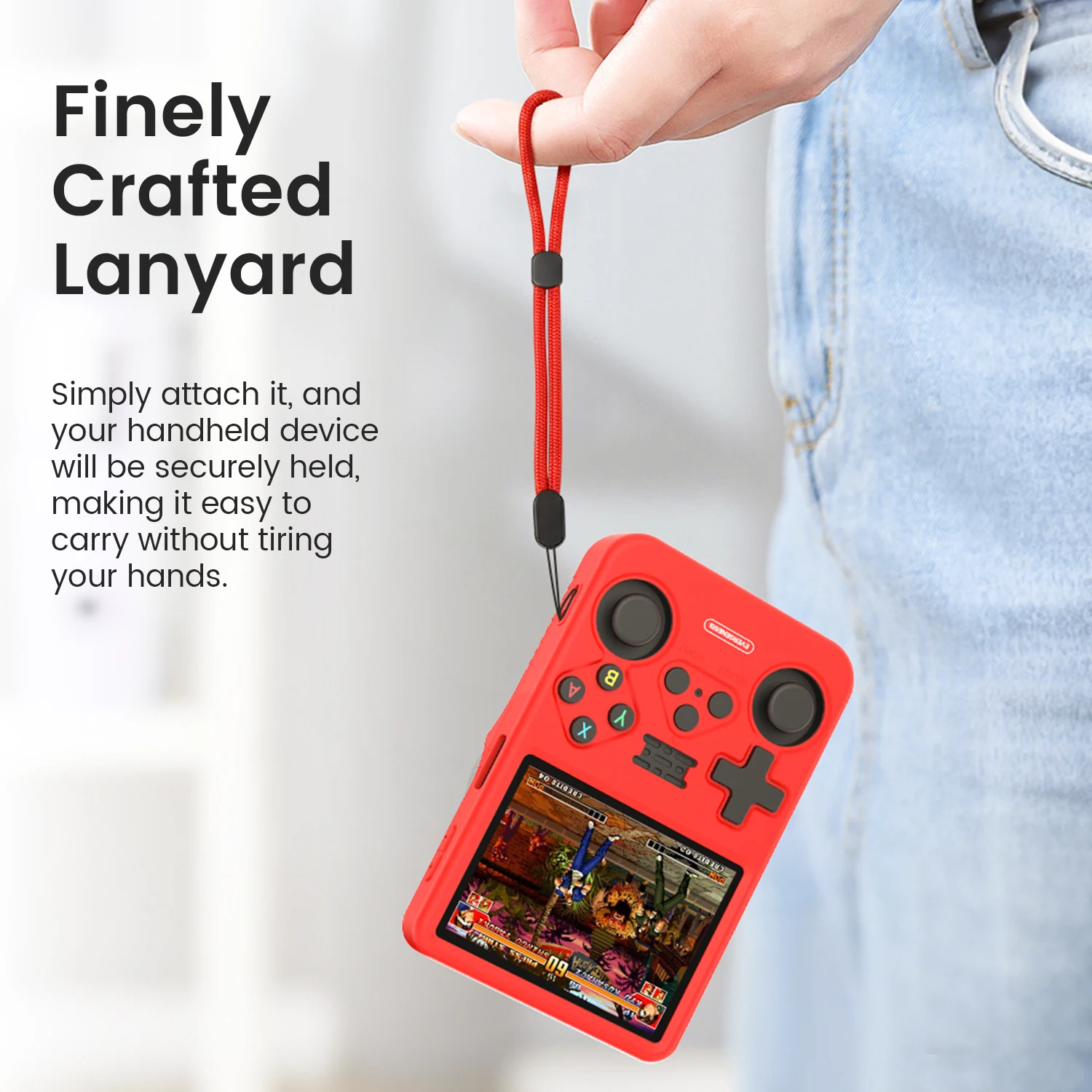 R36S Silicone Case Handheld Ga - Gaming Console Box recension och pris