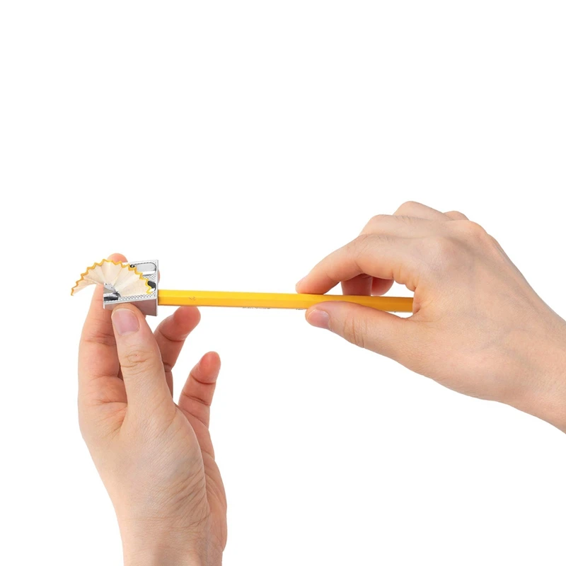 Temperamatite portatile in metallo con 2 fori