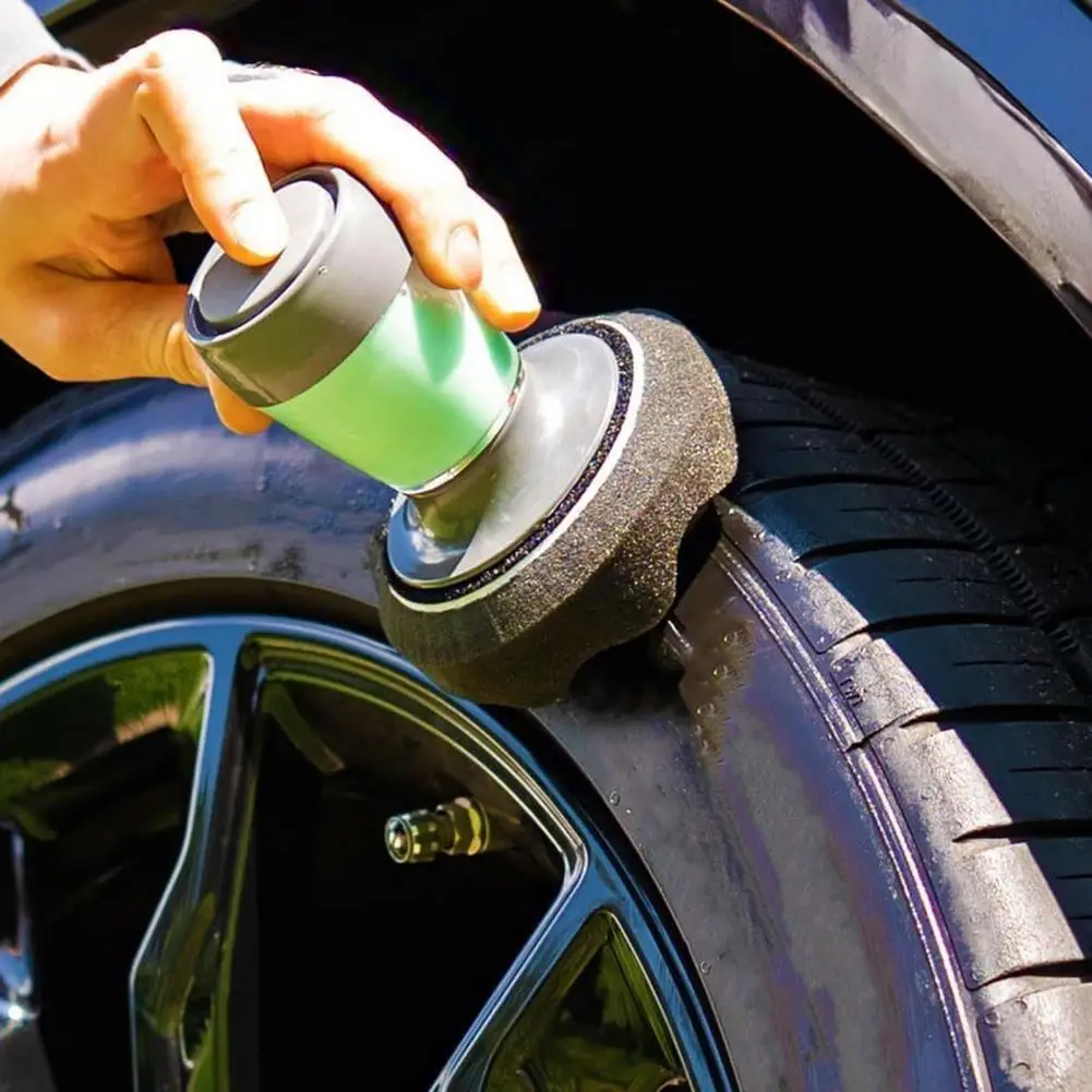 

Щетка-аппликатор для блеска шин, многоразовый аппликатор для автомобильной перевязки, профессиональный блестящий аппликатор для автомобилей, грузовиков, пенопластовая подушечка для заправки шин