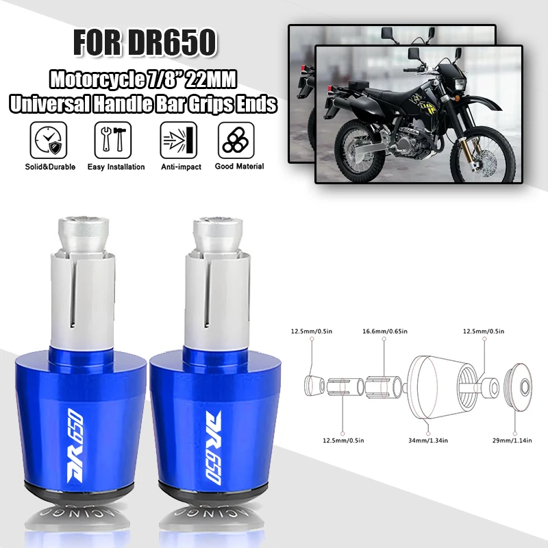 For DR650S/DR650SE 1994-2023 2024 DR650 DR 650 S/SE Motorcycle 7/8