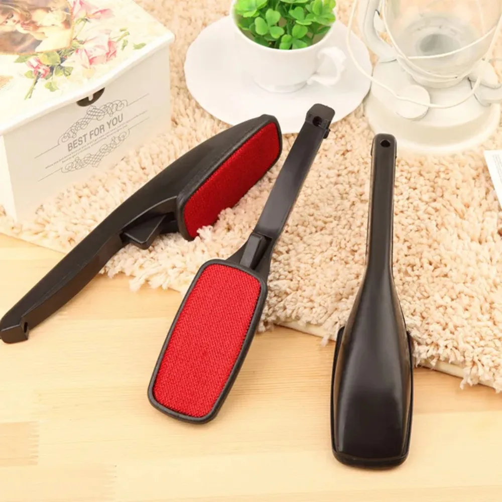 

Creative Plastic Electrostatic Dust Cleaners Convenient Reusable Wool Coat Removal Brush Rotatable Pet Fur Remover Brush Sofa