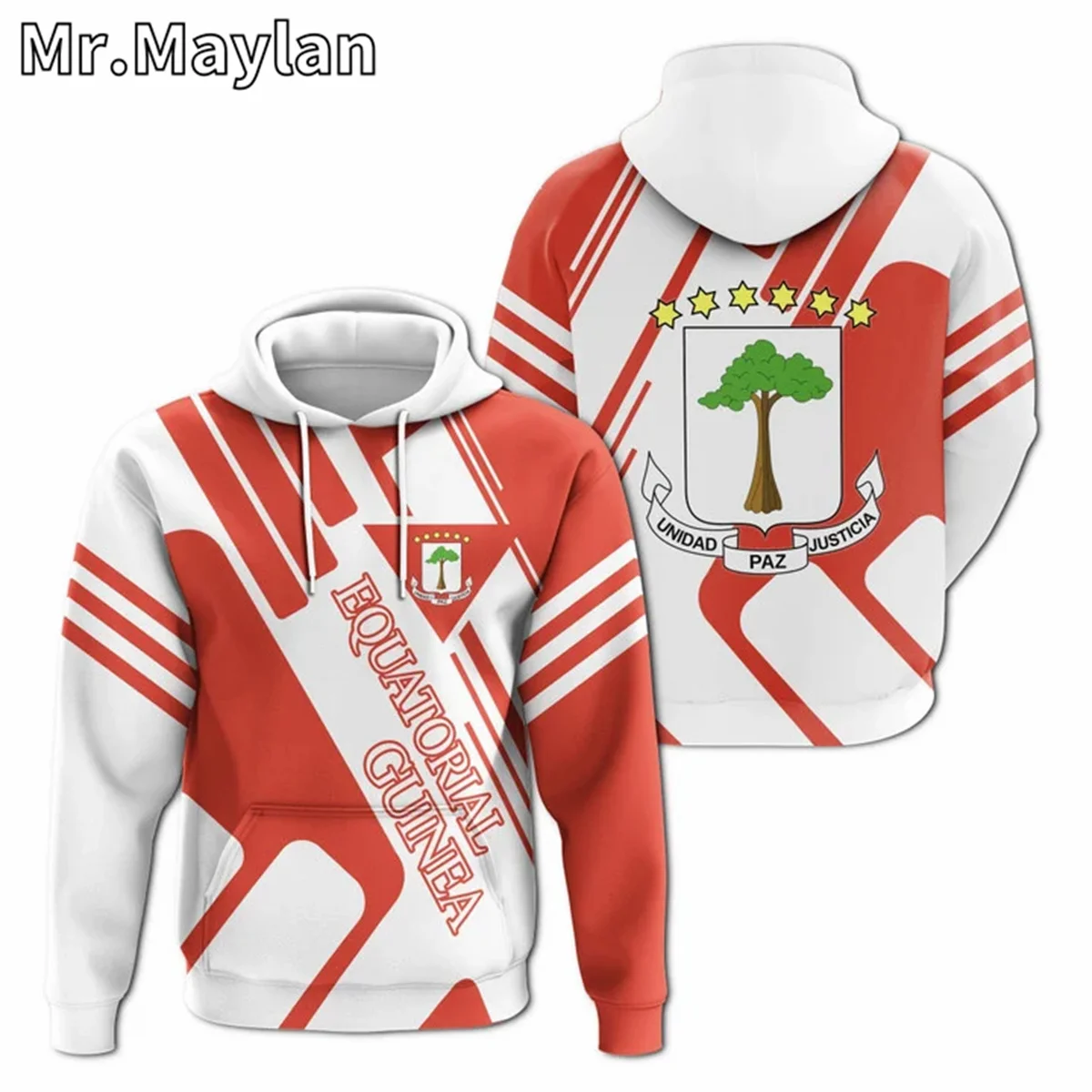 AFRICAN HOODIE Country GUINEA Flag 3D Printed Unisex Hoodies Men/Women Streetwear Zip Pullover Casual Jacket Tracksuits W-0077