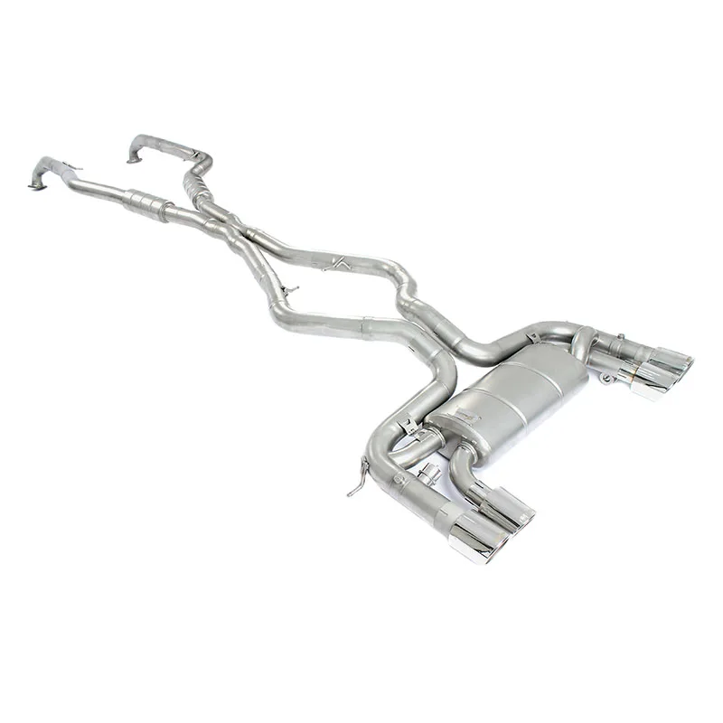 High Performance Tuning Exhaust Pipes for  X5m/x6m 4.4t Ss304 Catback Downpipe System Exhaust Pipe Muffler Escape Exhaust