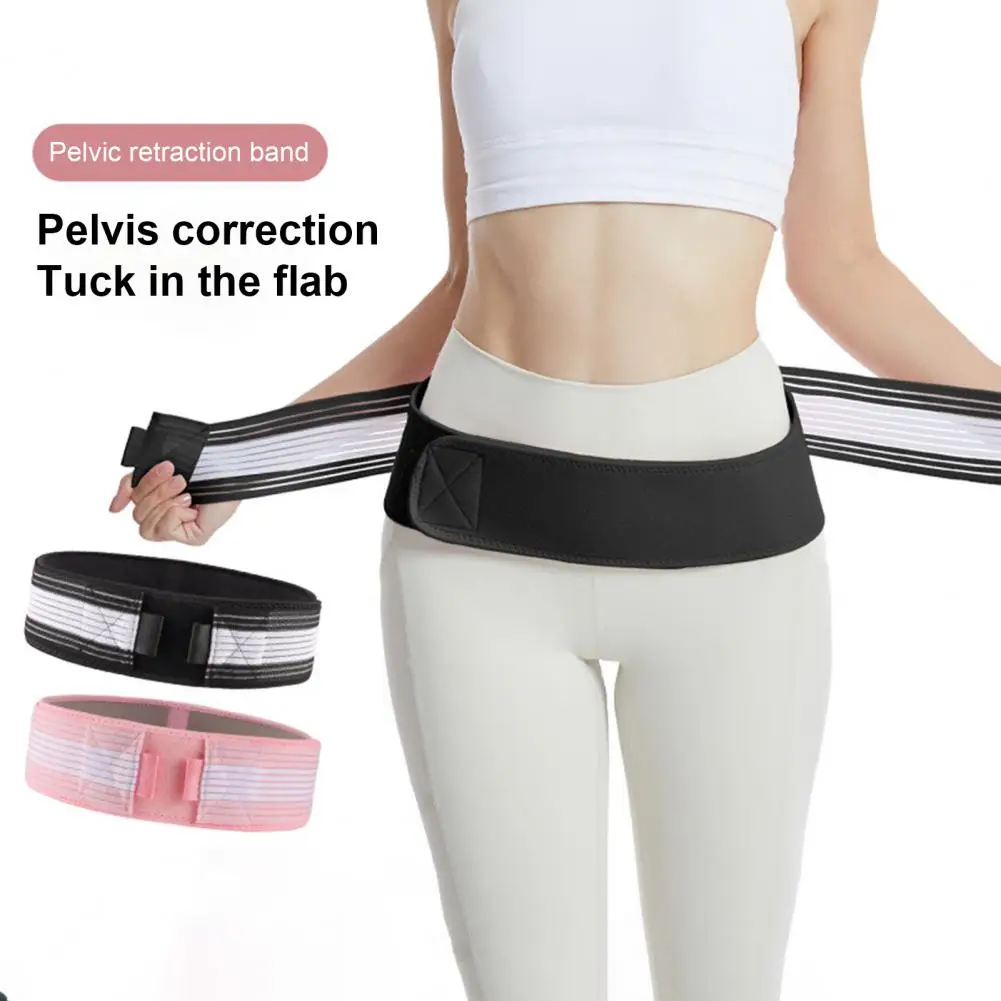 Belly Fat Shrinking Belt Adjustable Waist Strap Breathable Postpartum Recovery Belt for Women Support Pain Relief Abdominal