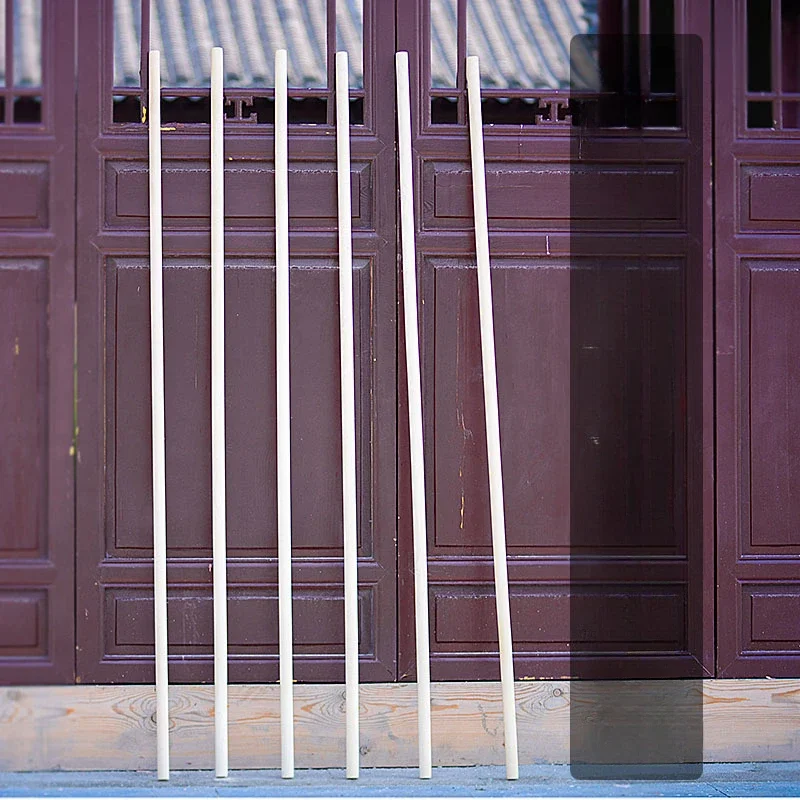 White Wax Wood Tai Chi Stick