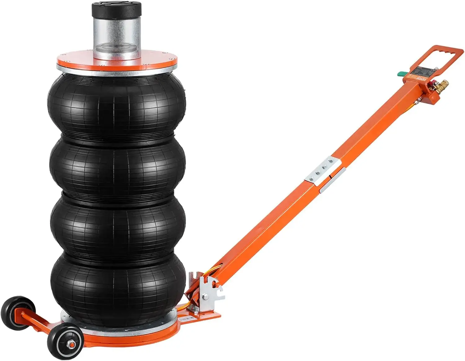 

6 Ton Air Jack, 13000 lbs Quadruple Bag, Lifts 26.5", Fast Lifting Pneumatic Jack for Cars, SUVs, Pickups