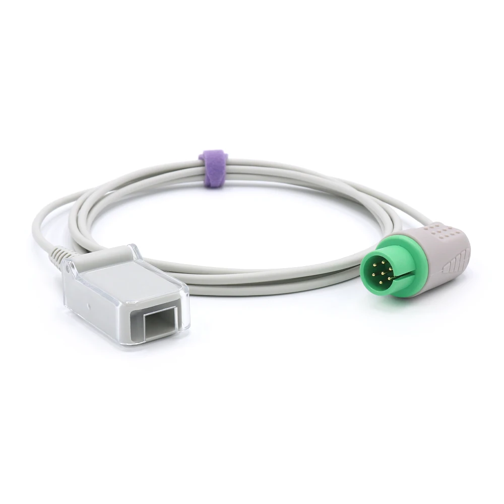 7-Pin Spo2 Extension Cable 2.2m SP0206B Bloods Oxygen Adaptation Extension Cable