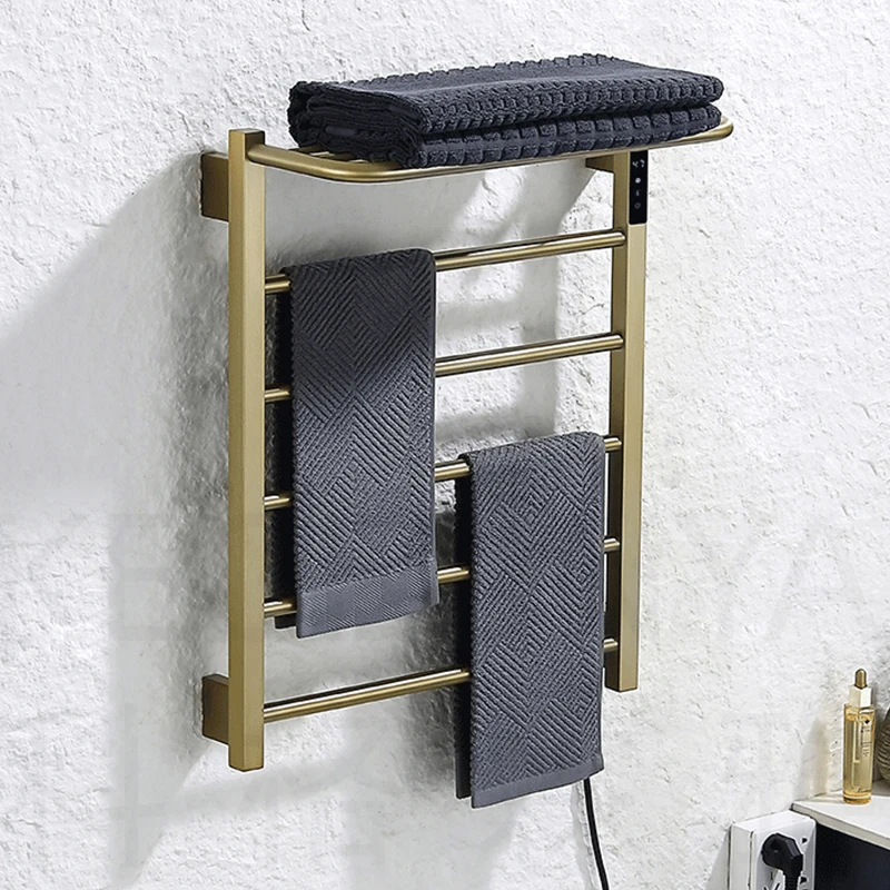 OXG электрические полотенцесушители с подогревом вешалка для полотенец встроенный таймер умный Wi-Fi/без Wi-Fi настенный настенный полотенцесушитель для полотенец