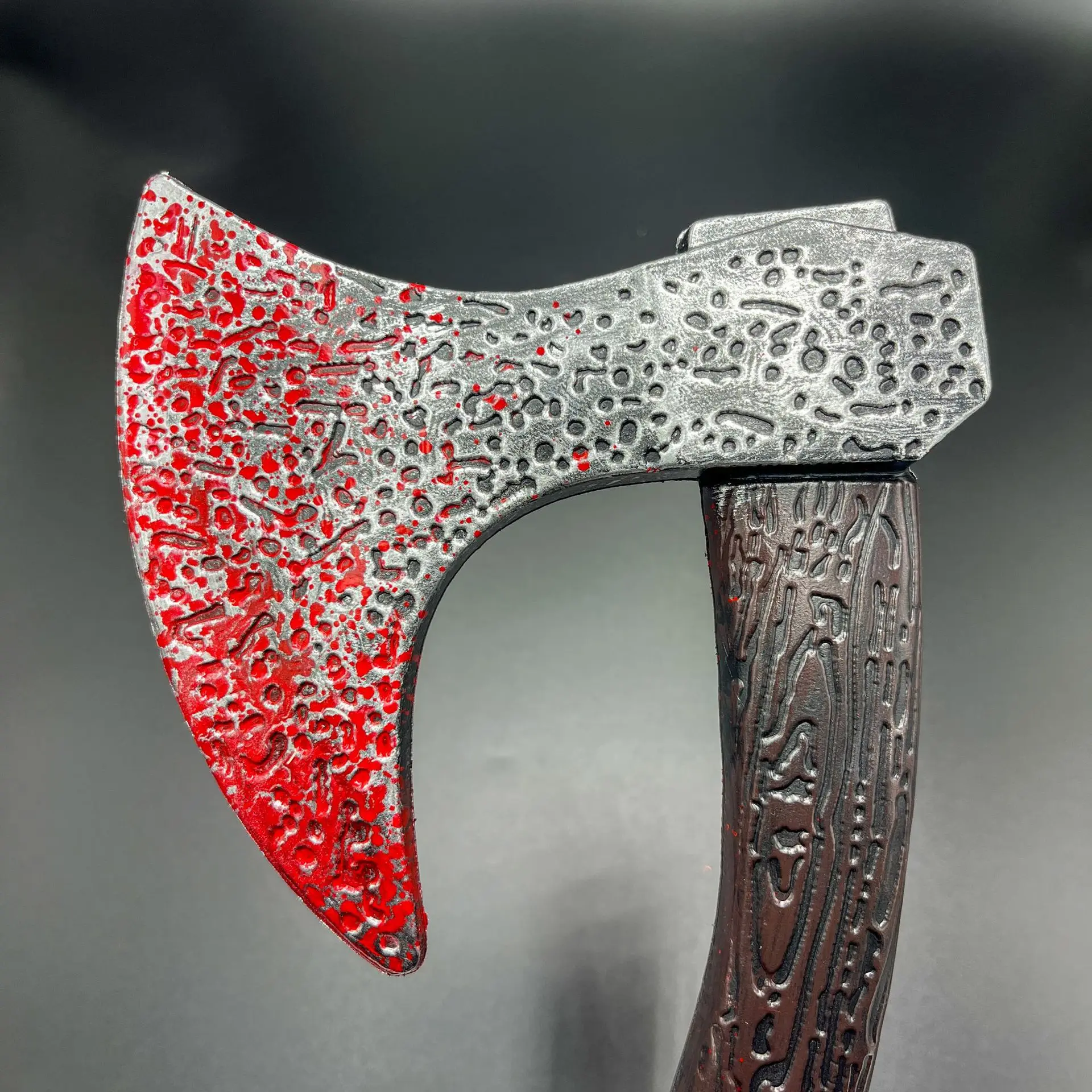 45cm Halloween Peripherals Medieval Battle Axe Cosplay Costume Props Party Toy PU Replica weapons Models Ornaments Boys Gifts