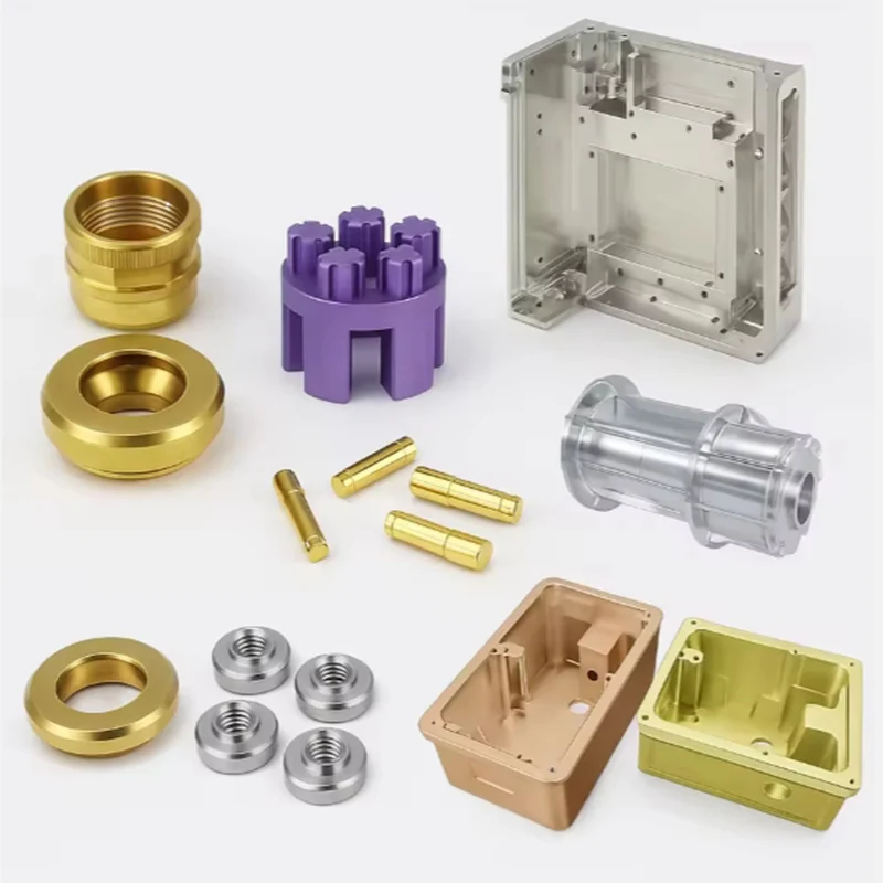 Custom Turning Milled Metal Parts Enclosure Manufacturing Precision Processing Anodized Aluminum Cnc Milling Machining Services