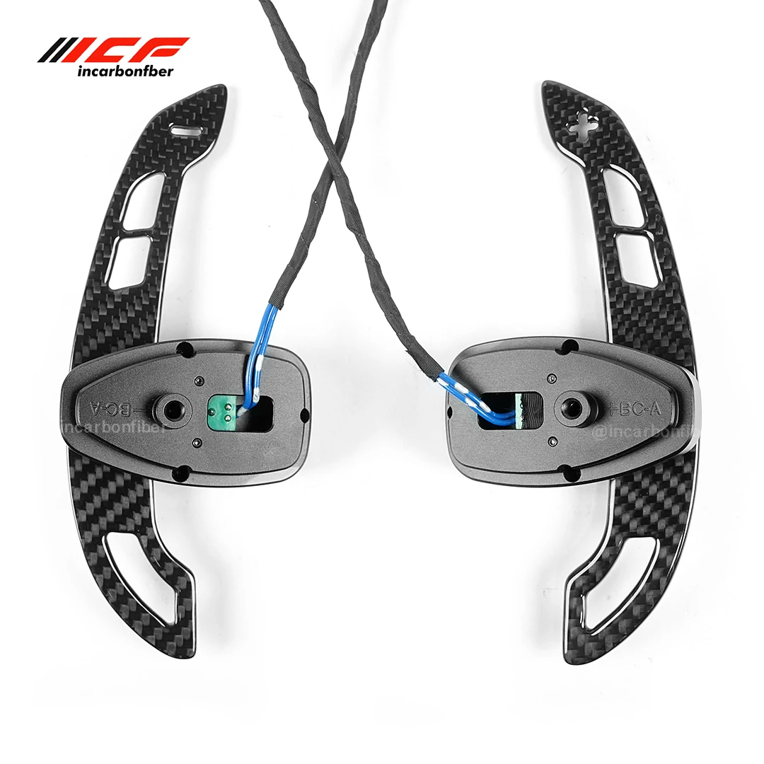 

ICF Carbon Fiber Magnetic Paddle Shifter For Benz W222 W204 W213 W205 E Series G Series Shift Paddle
