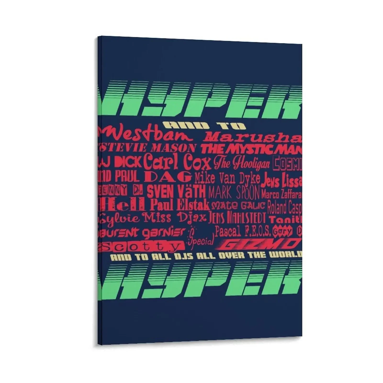 

Hyper Hyper Canvas Painting Wall decoration frame cute room decor nordic home decor