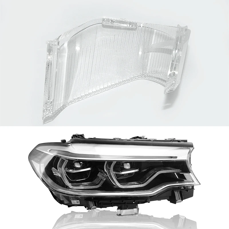 Suitable for BMW 5 Series G30 G38 Daytime Running Light Guide Block Headlight Trim Outer Cover Rear Wall Angel Eyes