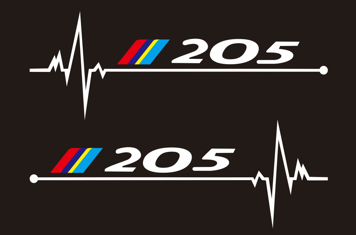 Car Sticker For Peugeot 205