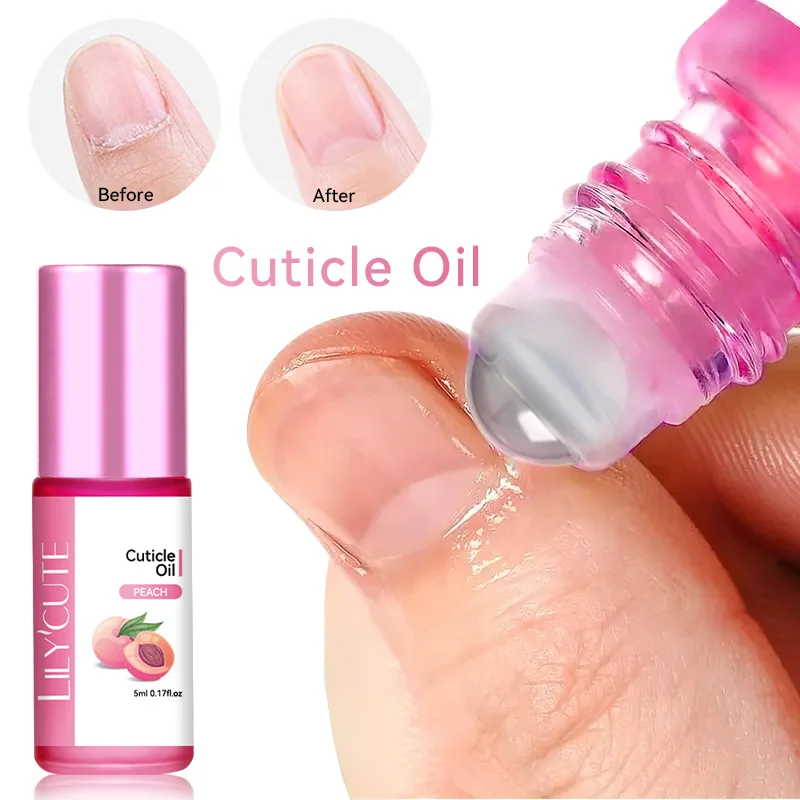 LILYCUTE 5 مللي زيت مغذي للبشرة استعادة الأظافر التالفة فيتامين الأظافر تليين النفط تغذية أدوات العناية بالأظافر