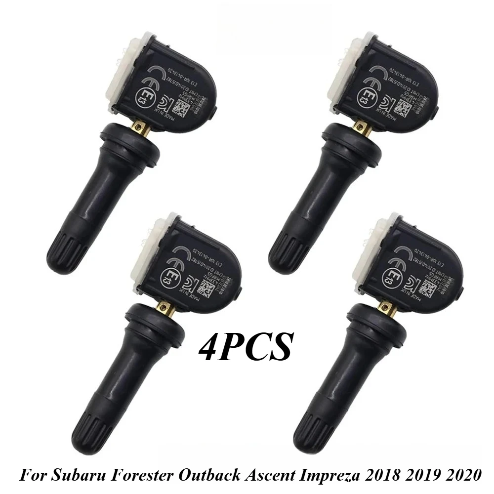 4PCS Car Tire Pressure Monitor Sensor TPMS 28103-FL000 New For Subaru Forester Outback Ascent Impreza 2018 2019 2020