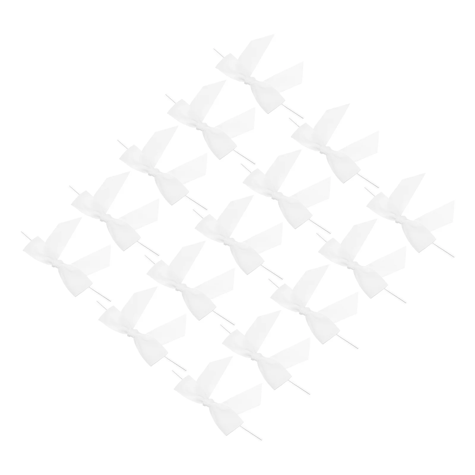 

50pcs Gift Packaging Bows Twist Tie Small Diy Present Bows For Cake Candy Bag Sealing Decor Baking Supplies Party Decoration