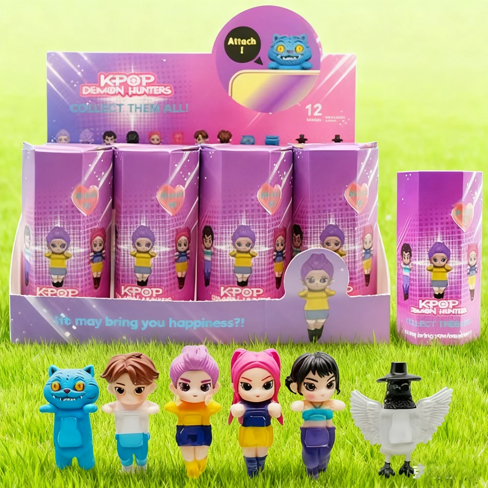 สินค้าพร้อมส่ง Kpop Demon Hunters Devil Blind Box Saja ของสะสม ฟิกเกอร์อนิเมะ ของเล่นเด็ก งานปาร์ตี้ คอสเพลย์ เกม การ์ตูน ของตกแต่ง ของขวัญคริสต์มาส,./*-