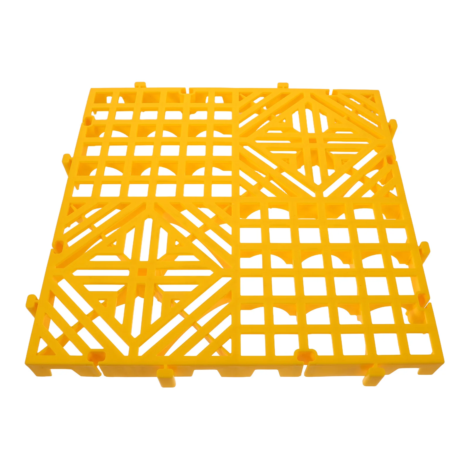 

40X40Cm Interlocking Drainage Floor Tile Heavy Duty Non-Slip Car Wash Mat For Garage Shower Pool Bathroom Kitchen Plastic