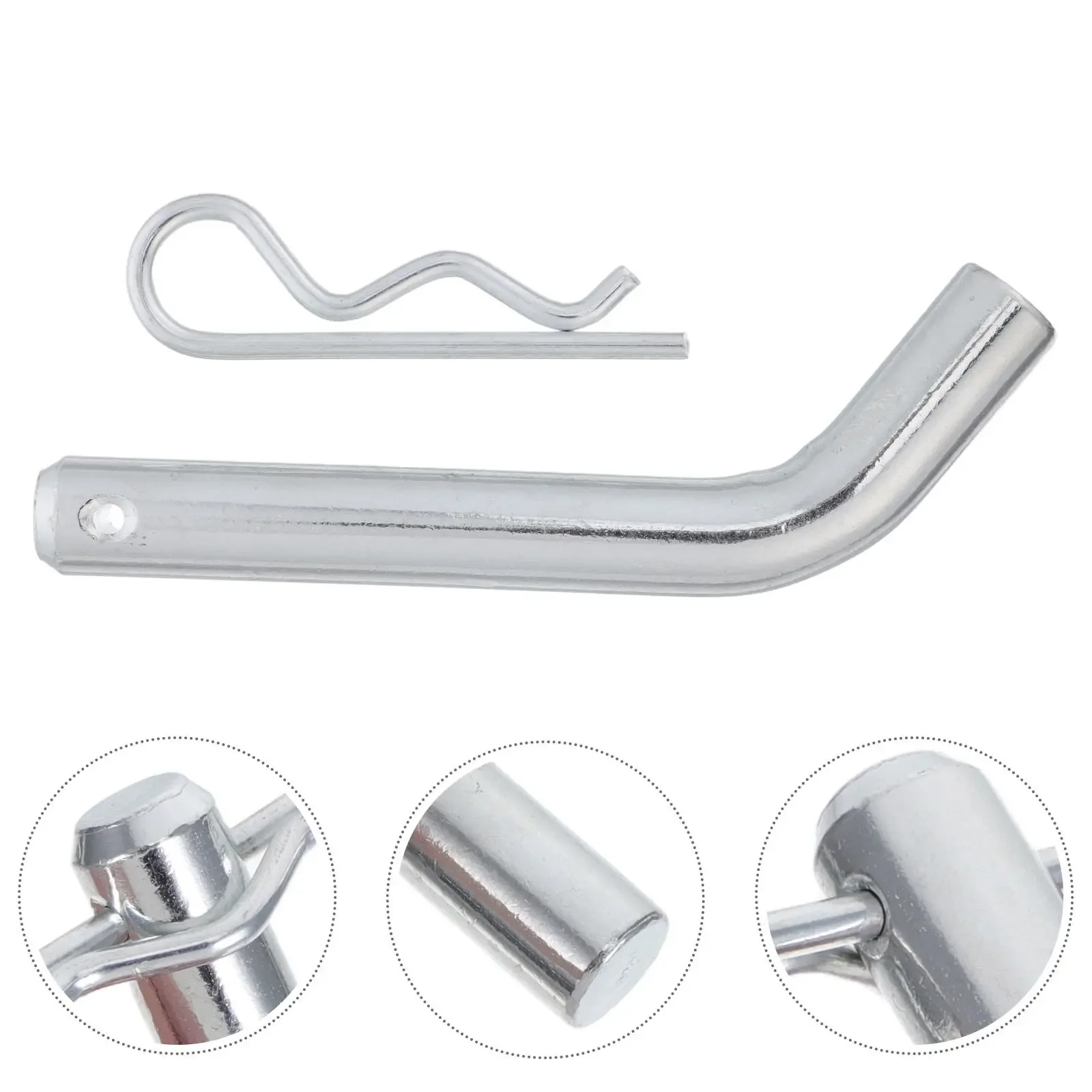1Set Cenipar Trailer Hitch Pin & Clip with Grooved Head, 5/8-Inch Diameter, Fits 2 or 2-1/2-Inch Receiver Camper Van Accessories