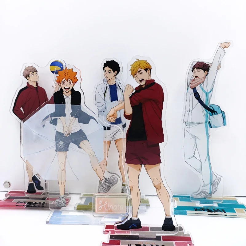 Game Haikyuu!! Tetsurou Kuroo Miya Atsumu Cosplay Acrylic Portrait Decoration Rainy Day Standing Sign  Ambitus  Anime