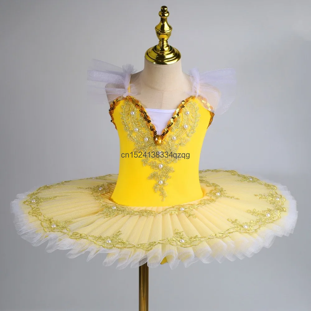 

Детское профессиональное балетное танцевальное платье, милое платье для выступления на сцене, детский день, новогодняя пышная юбка принцессы для девочек