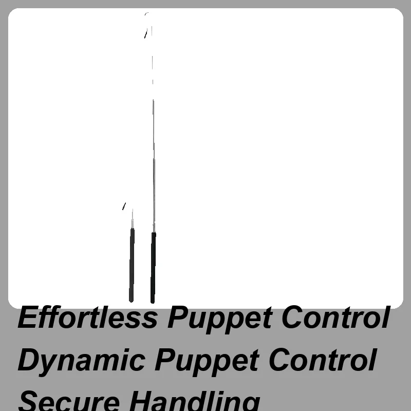 Puppet Arm Rods Telescopic Puppet Arm Control Rod Doll Full Body Handling Accessories Flexible Metal Tool For Home Classroom