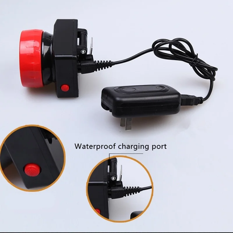 Fishing Lamp Mining Cave Exploration Lamp Outdoor Diving Light Headlight Mining Lights Fully Waterproof Design Super Bright Led