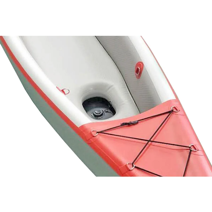 485*80*30 سنتيمتر بالتنقيط التماس الصيد سوب زورق التجديف قارب كاياك مزدوج قابل للنفخ مع الملحقات #4