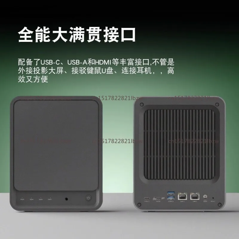 High Performance Portable NAS Mini PC with 11th Gen N150/N100 Processor DDR4 RAM SSD Hard Drive - Factory Direct Sales Desktop
