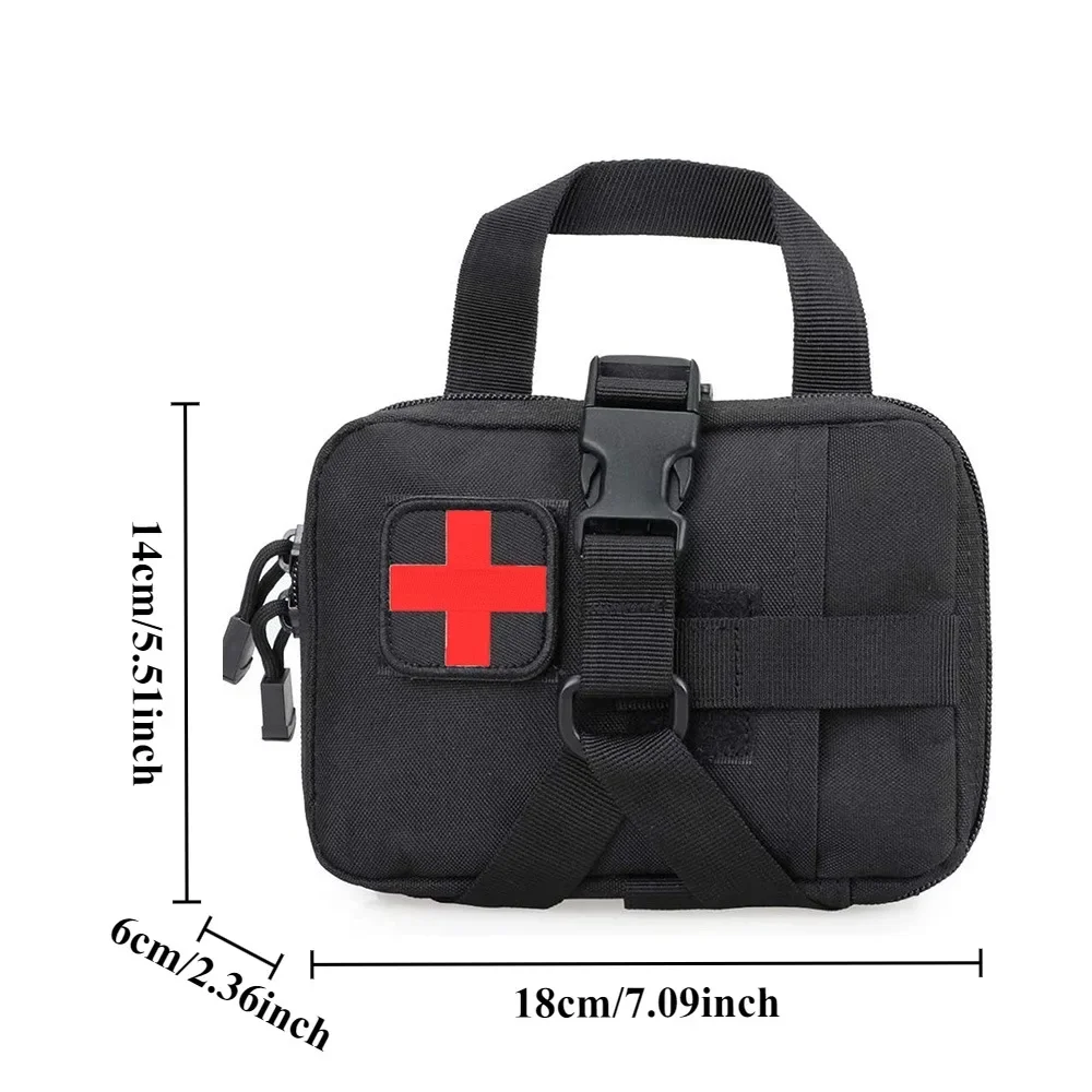 First Aid Bag Upgrade Tactical EMT Pouch Rip Away Molle Medical Bag IFAK Tear-Away Travel Outdoor Hiking Mergency Survival Kit