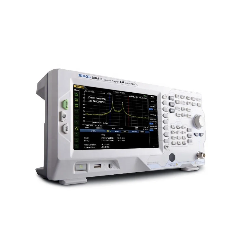 

Цифровой анализатор спектра RIGOL DSA710 100 кГц~1 ГГц с 8-дюймовым цветным дисплеем