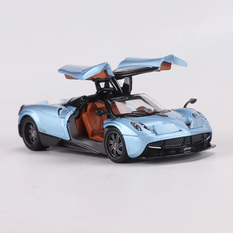 HKM 1:64 Huayra Diecast سبيكة نموذج سيارة يمكن فتح الباب والغطاء #3
