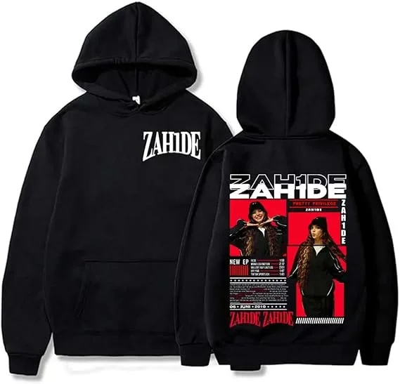 

Zahide Merch Hoodie Men's & Women's Spring & Autumn Fashionable Casual Pullover Sweatshirt Hip Hop Plus Size Hoodie