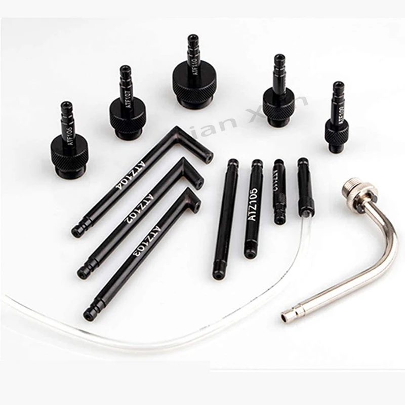 13pcs Atf Transmission Filling Adapter Set Machine Fuel Dispenser Pumping Oil Changer Gearbox Oil Filler Tool Joint