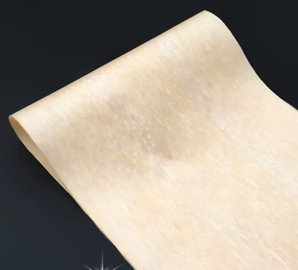 L:2.5meters Width:580mm T:0.3mm Technology Cat's Eye  Wood Veneer Plywood High End Fashionable Wood Sheets Skin