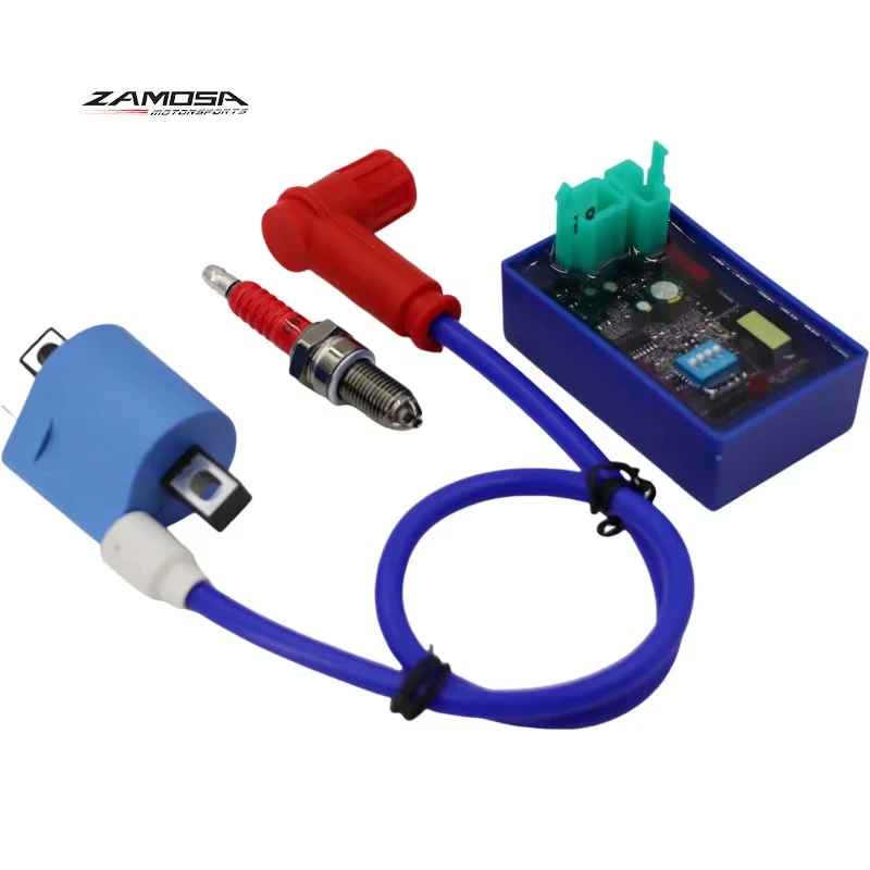 Racing Ignition Coil Cdi Racing Spark Plug 125cc 150cc 200cc 250cc ATV Quad Dirt Pit Bike D8TC DC Racing Ignition Set Kit
