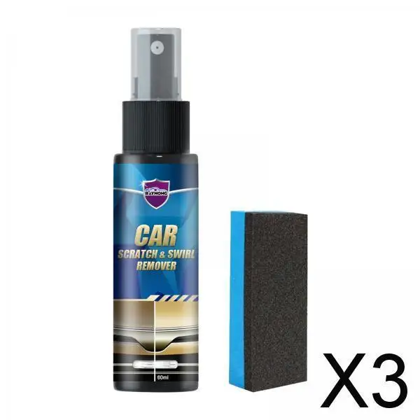 Spray reparador para arañazos de coche, herramienta de limpieza, paquete de 2 a 6 unidades