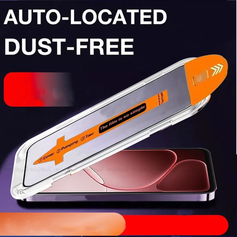 4/3/2/1pcs For OPPO A6 Glass OPPO A6 Tempered Glass 9H Full Cover Glue Front Phone Protective Dust Free Screen Protector OPPO A6