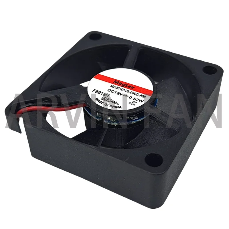 MC35101V2-000C-A99 MC35101V2-0000-A99 35mm 12V Mute Fan 0.52W 7500RPM 6.5CFM 35X35X10mm Mini Micro Cooling Fan